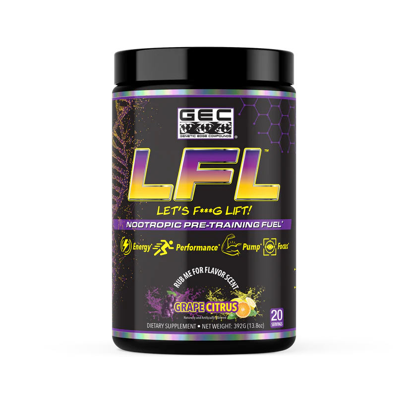 GEC LFL Nootropic Preworkout - Bemoxie Supplements