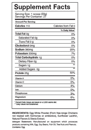 Gaspari Proven Egg Protein - Bemoxie Supplements