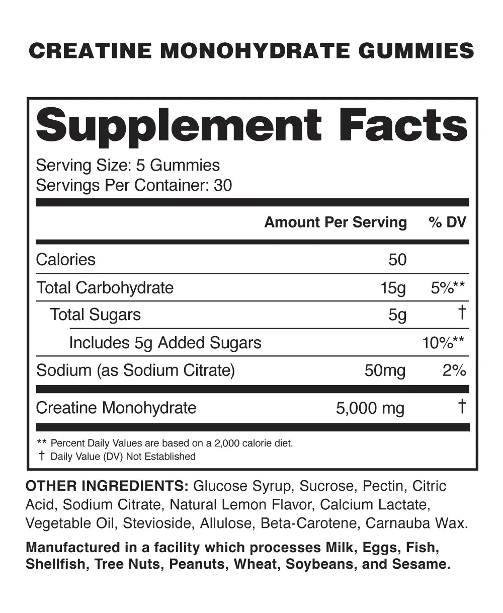 NutraOne Creatine Gummies