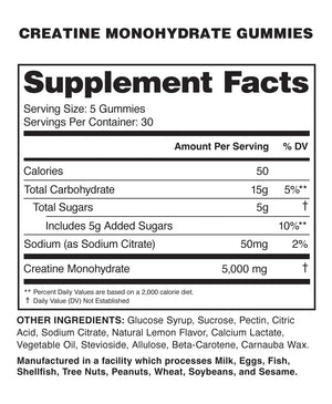 NutraOne Creatine Gummies