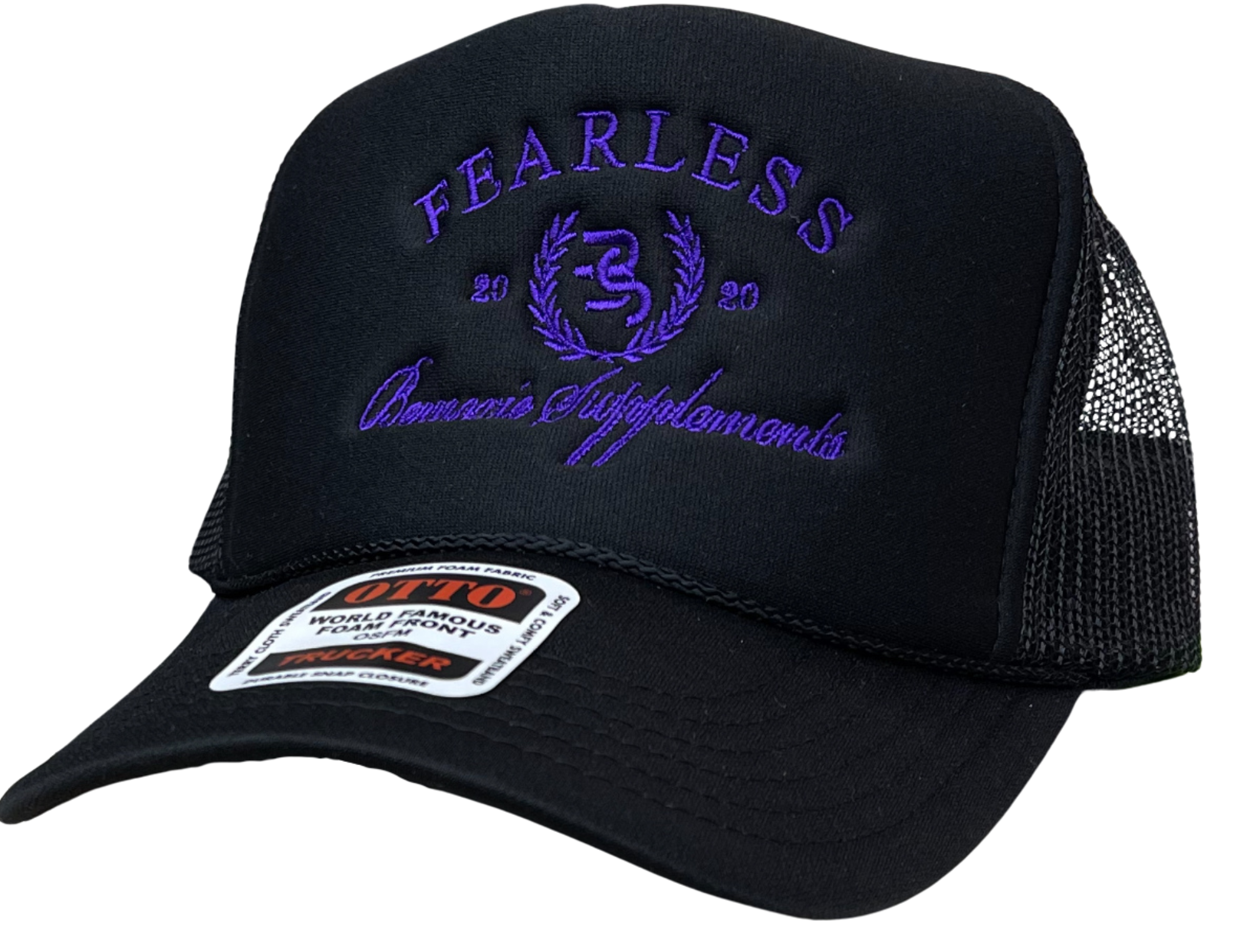 Country Club Trucker Hat - Black - Bemoxie Supplements