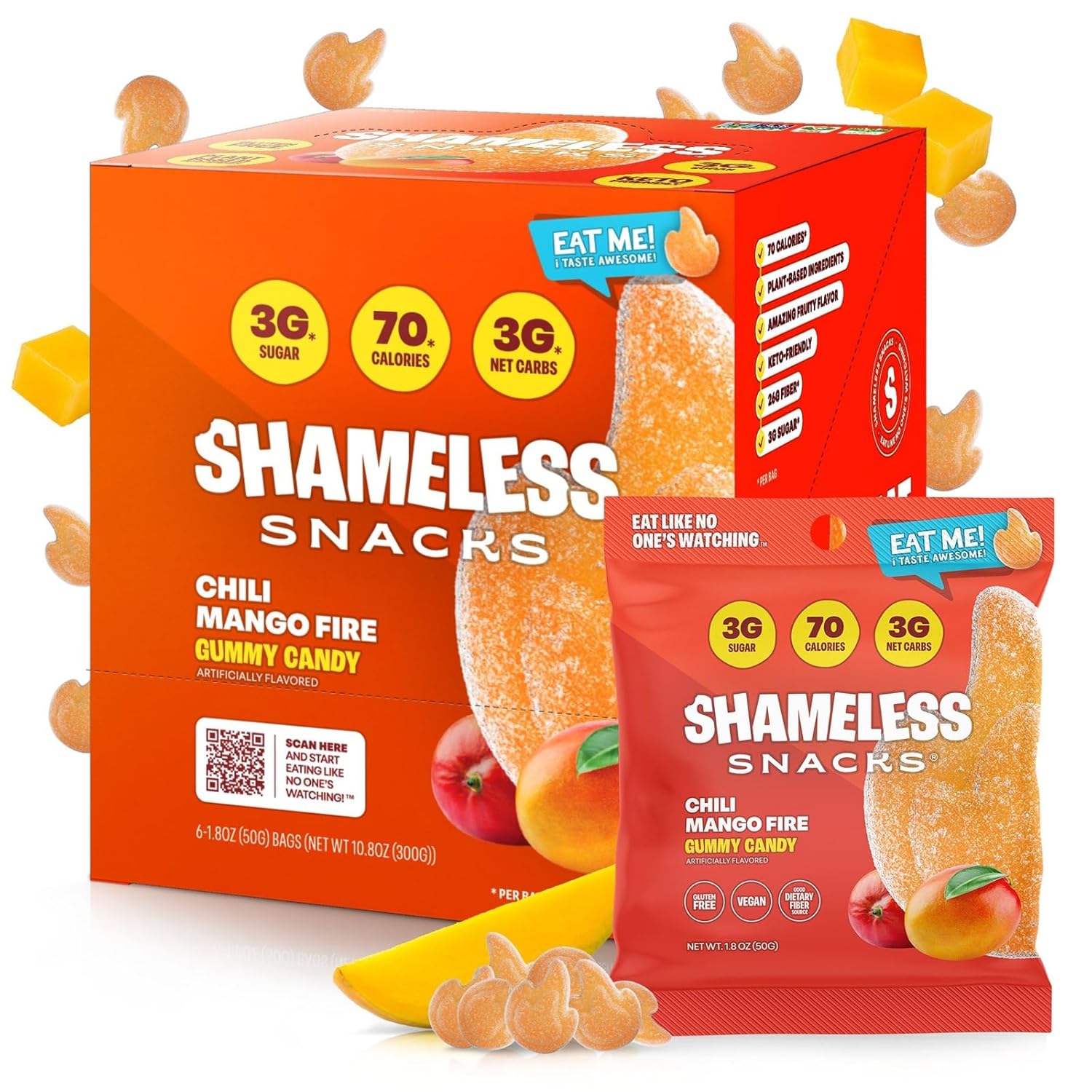 Shameless Snacks - Bemoxie Supplements