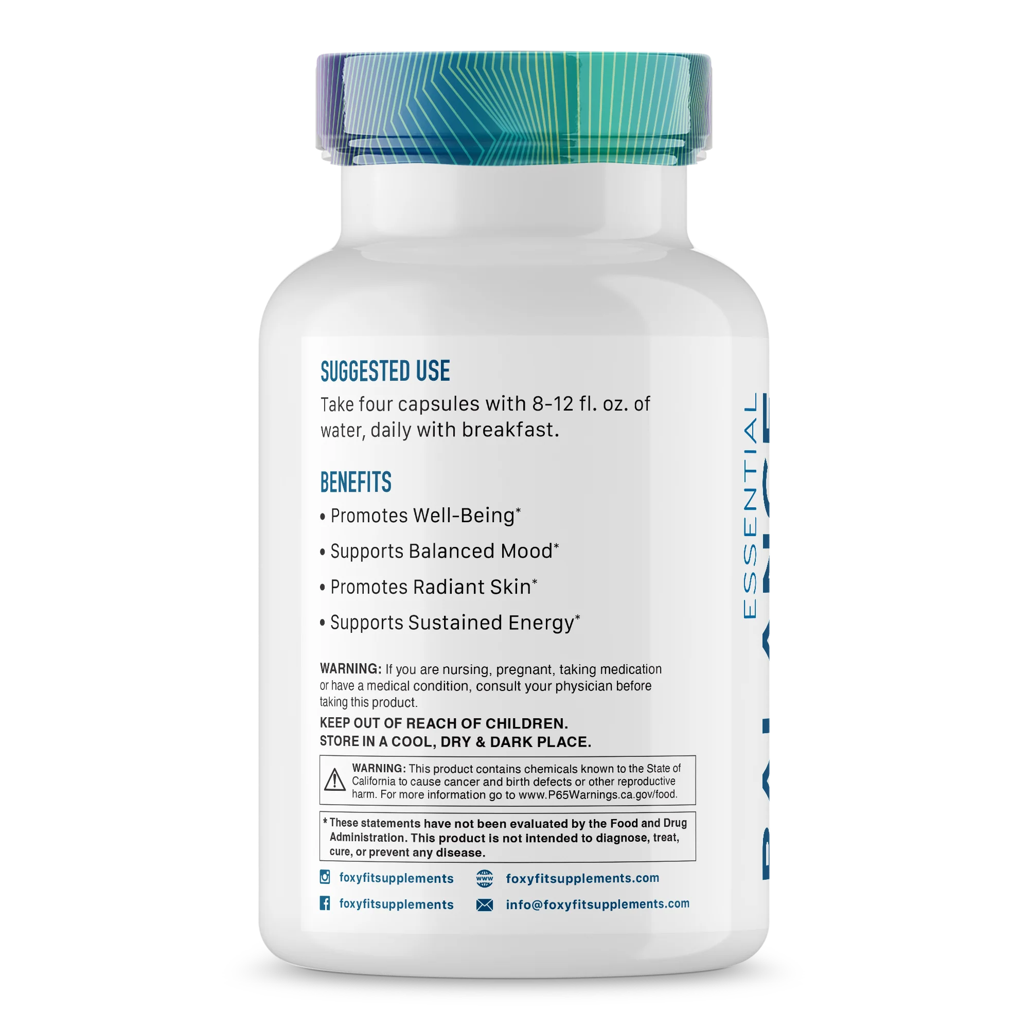 FoxyFit Essential Balance - Bemoxie Supplements