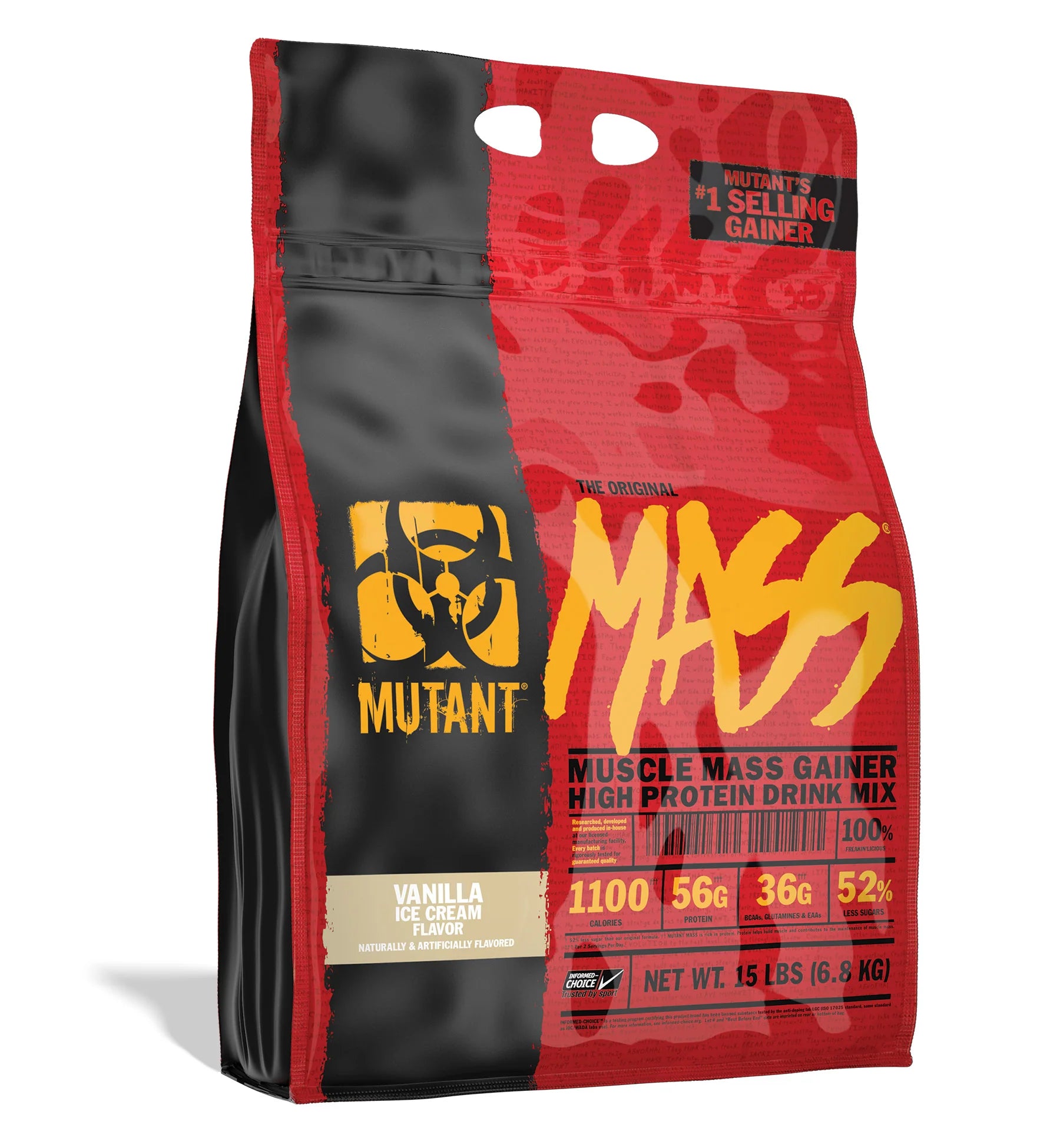 Mutant Mass 15lb - Bemoxie Supplements