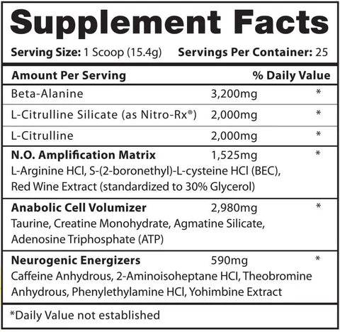 Hi Tech Pharmaceuticals Amp3d - Bemoxie Supplements